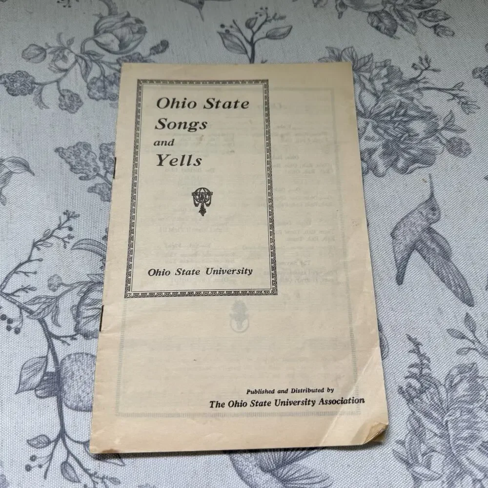 Vtg 1916 Ohio State University Songs Yells Booklet College Cheer Rare Collector